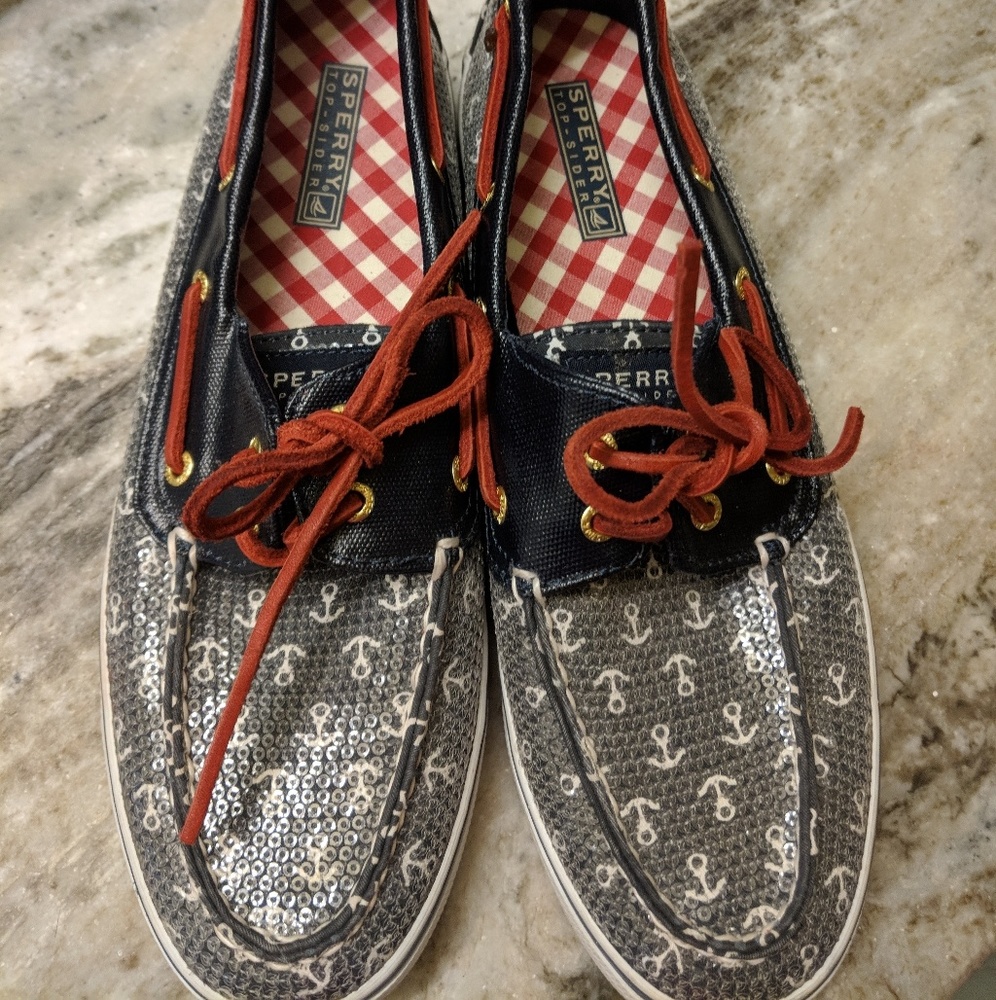 Sperry Topsiders Women's size 9.5. Anchor